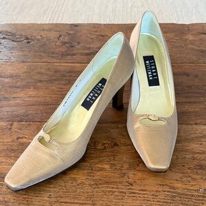 Stuart Weitzman Champagne Gold Heels